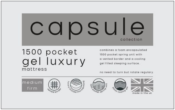 Super King Capsule Gel Luxury Mattress