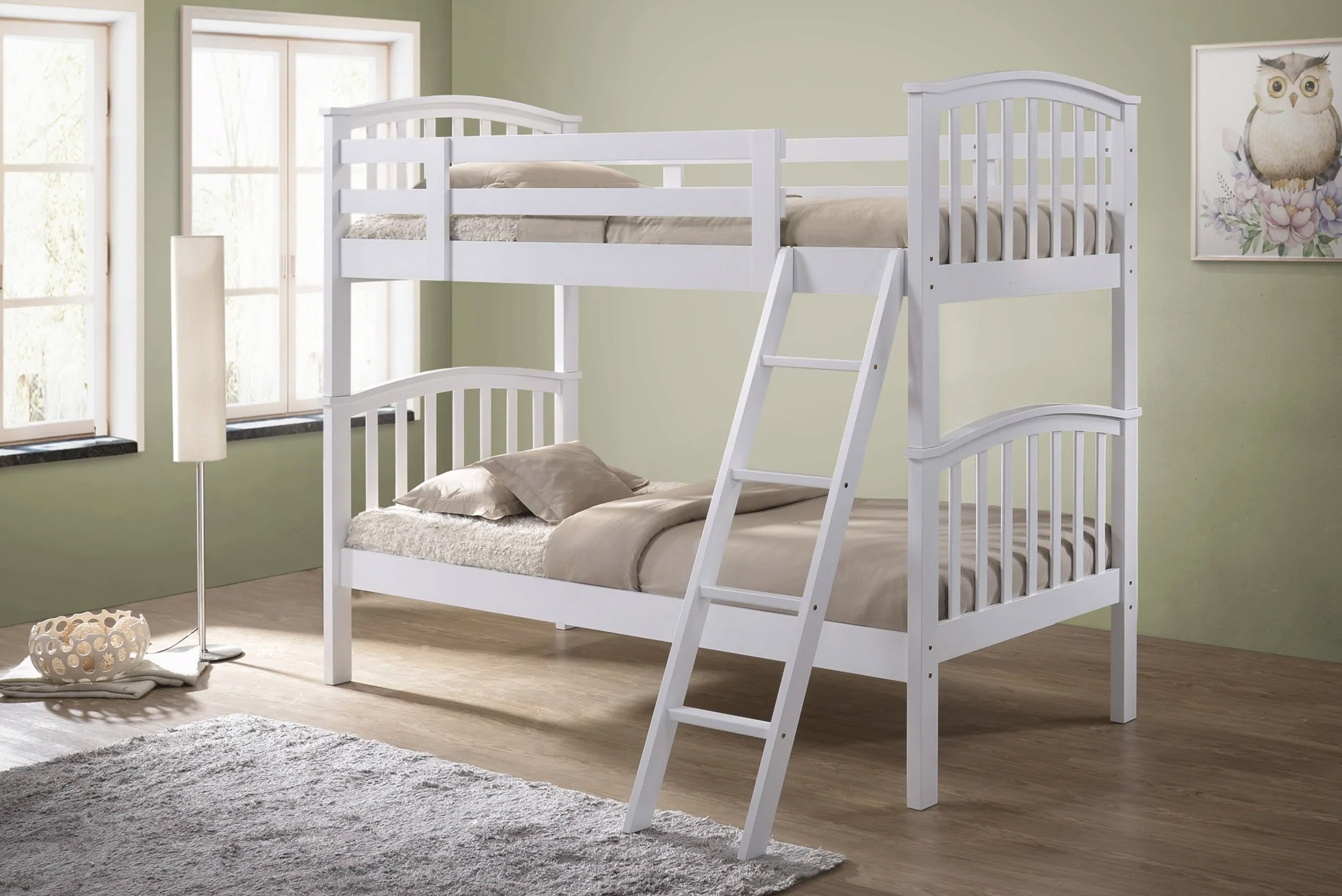 Curve Bunk Bed. Mattresses are sold separately.