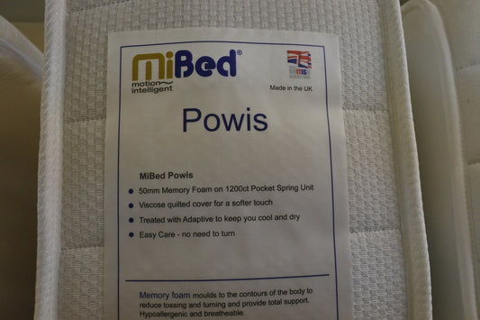 Powis Mattress with Premium Electric Adjustable Designer Bed Base