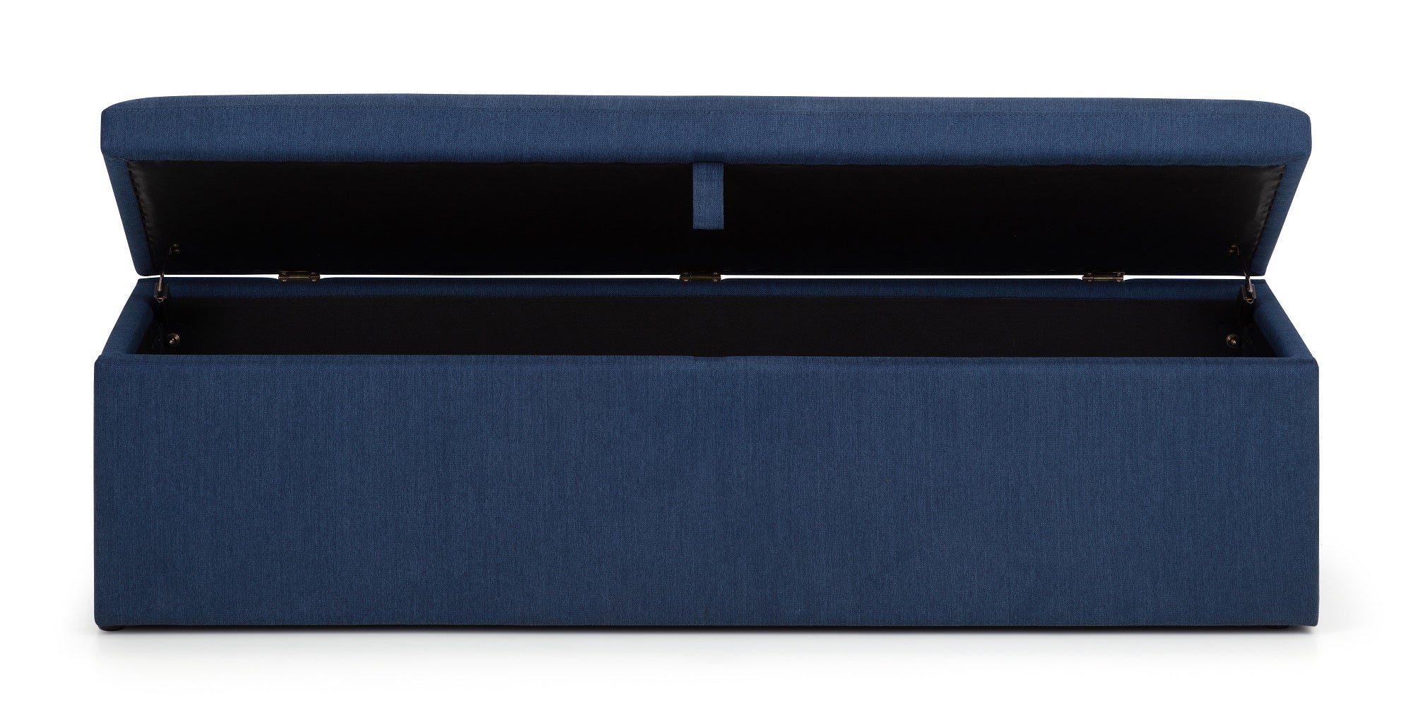 Blanket Box in Sophisticated Blue Linen